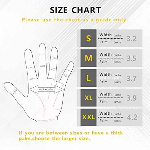 LOCCEF Safety Work Gloves MicroFoam Nitrile Coated-6 Pairs,Endurance Seamless Knit Nylon,Dots on palm,Tacky Dot Grip Gloves