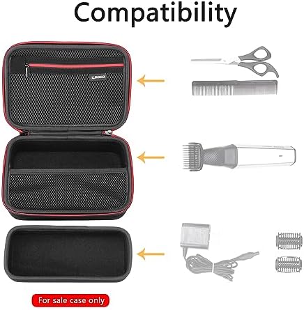 RLSOCO Case Compatible With Philips Norelco Body Groomer 7000/5000 Series Men's Whole Body Groomer & Intimate Hair Shaver & Trimmer,Fits for Philips BG7480/50,BG7490/50,BG5495/50,BG5490/50 and More