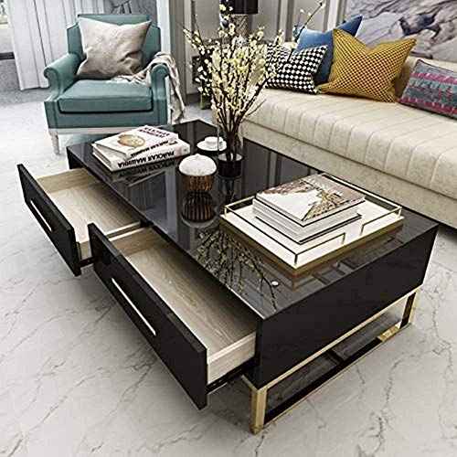 TANONE Shiny Black Contact Paper Peel Stick Wallpaper Vinyl Wrap Self Adhesive Decorative Film for Wallcovering Kitchen Countertops Cabinets Furniture (15.7" X 78.7")