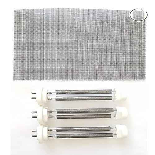 Set of 3 Double Life Bulbs/Heating Elements (1500 Watts) for Models GEN4 & USA1000 Infrared Heaters