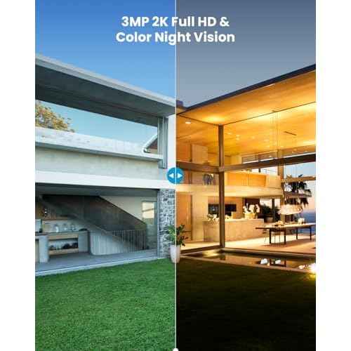 ieGeek Solar Security Cameras Wireless Outdoor, 2K 2.4G WiFi Camera with Solar Panel and Battery Powered, Color Night Vision with Spotlight, 360¡Æ PTZ, 2-Way Audio, PIR Motion Sensor, no Subscription