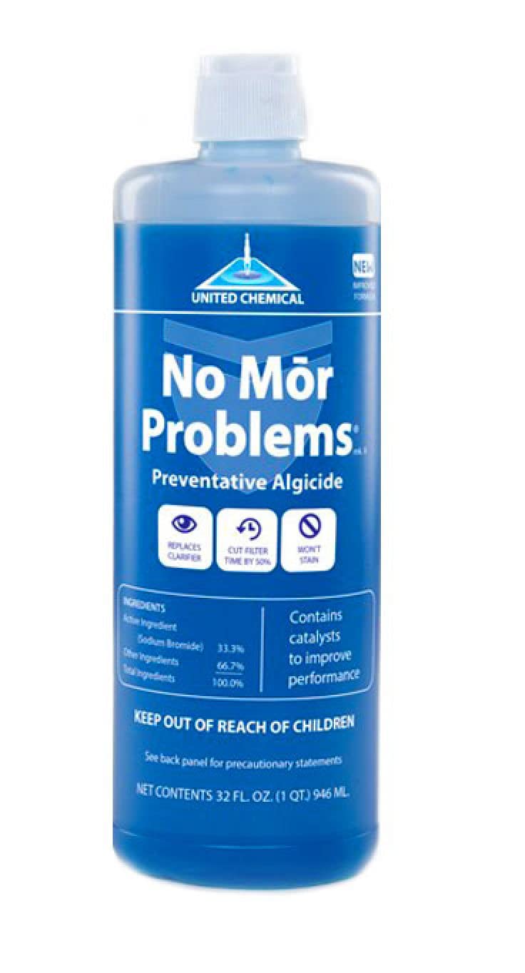 United Chemical Corp. No Mor Problems Swimming Pool Algaecide - 1 Quart