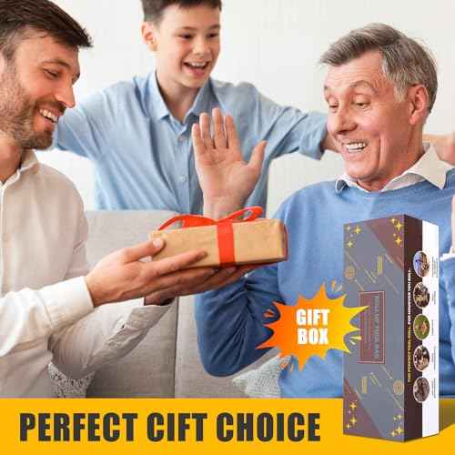 Roll Up Tool Bag, Heavy Duty Tool Organizer with 2 Detachable Zipper Pouches, Compact Durable Tool Storage for Men Women, Perfect for Handyman, RV Owners, Dad Birthday or Father¡¯s Day Gifts
