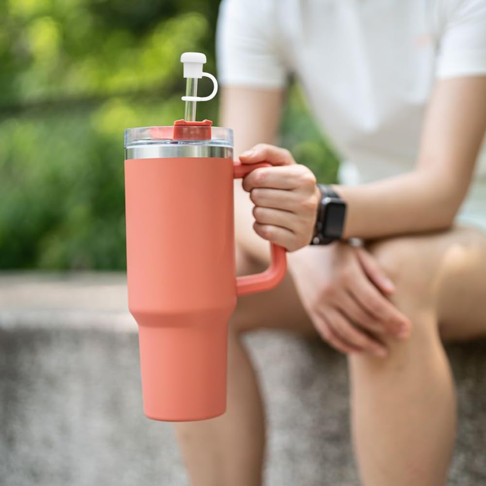 Alwenid 6PCS Straw Cover Cap for Stanley, Simple Modern, Yeti, Owala, Hydro Flask, Reduce, and All Brands 6 to 10mm Tumbler Straw, Dishwasher Safe, BPA Free and Dust Proof