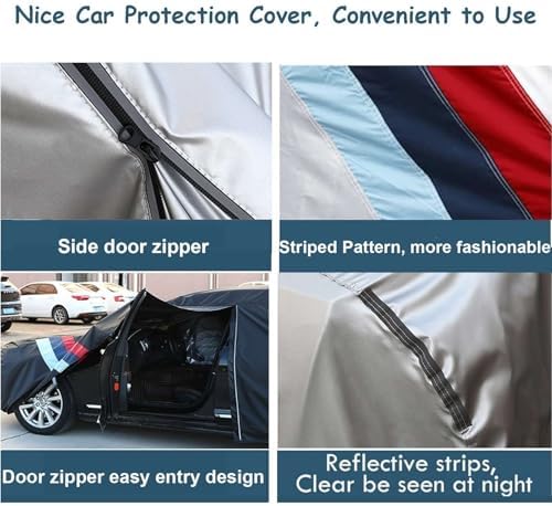 Hail Protector Car Cover Waterproof for Mercedes-Benz CLA180/CLA200/CLA220/CLA250, Outdoor Waterproof Full Car Covers with Cotton Lining, Hail Blanket Rain Snow UV Dust Resistant for All Seasons