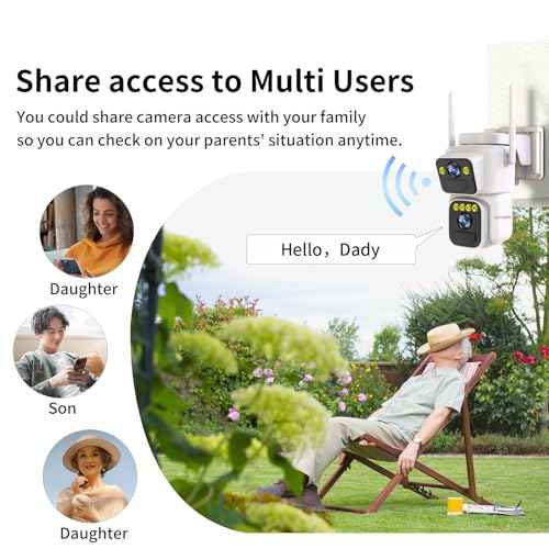Solar Security Cameras Outdoor Wireless,2.4G/5G WiFi Cameras for Home Security, Dual Lens PTZ Motion Zone,2-Way Audio,Night Vision,Weatherproof,SD/Cloud Storage