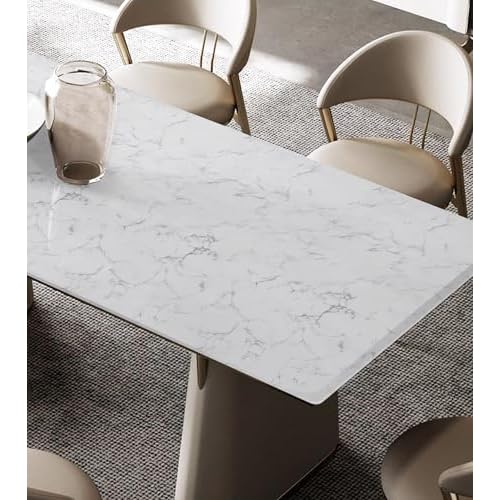 Timeet Marble Peel and Stick Wallpaper Countertop Contact Paper Removable Self Adhesive Wall Paper for Cabinet Furniture Kitchen (15.7" x 236.2")