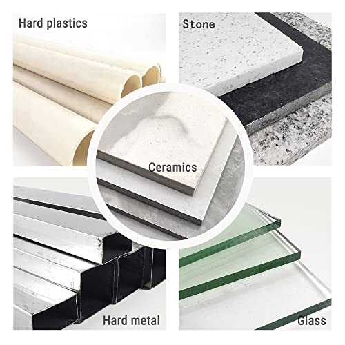 Diamond Hand Polishing Pad Diamond Sanding Block Foam Backed Diamond Sponge Sanding Pads for Wet or Dry Grinding polishing for Granite Marble Stone Tile Glass Ceramic (1, 120# Hexagon)