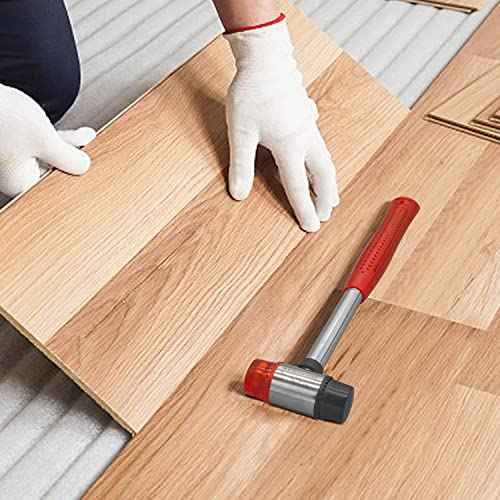 Rubber Mallet, Small Rubber Mallet, Small Hammer, Nylon Hammer, Rubber Mallet Hammer for Vinyl Flooring, Tile, Crafts, Jewelry Making