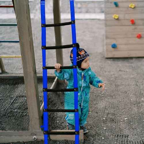 Fire Escape Ladder, 10 Feet Rope Ladder, Emergency Ladder of Deploys Quickly for 2-3 Story Homes, Windows and Balcony