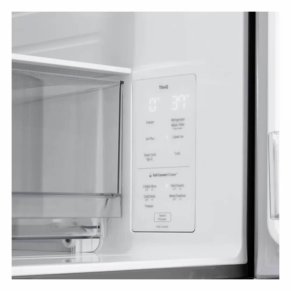 LG LF26C8210S 26 Cu. Ft. Stainless 4-Door French Door Refrigerator