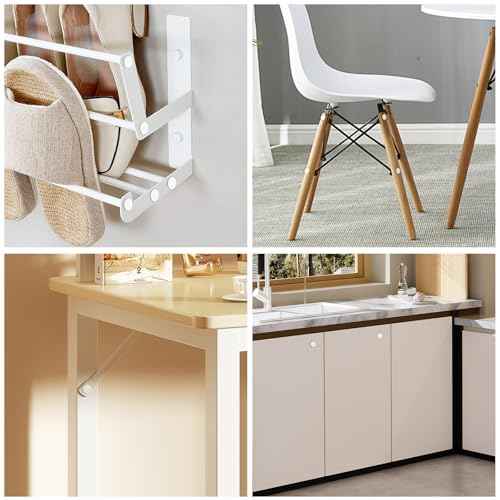 389Pcs Self-Adhesive White Screw Covers Caps - 4 Sizes White Stickers to Cover Screw Holes, Dustproof Sticker for Wood Cabinets, Furniture, Drawer, Wardrobe, Kitchen, Table