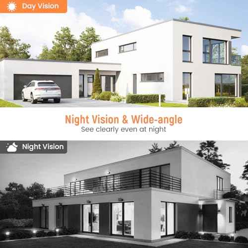 Smart Video Doorbell Camera Wireless, AI Human Detection and Instant Alerts, Night Vision, 2-Way Audio, Battery Powered, Cloud Storage Sold Seperately, 2.4G WiFi (Chime Included)
