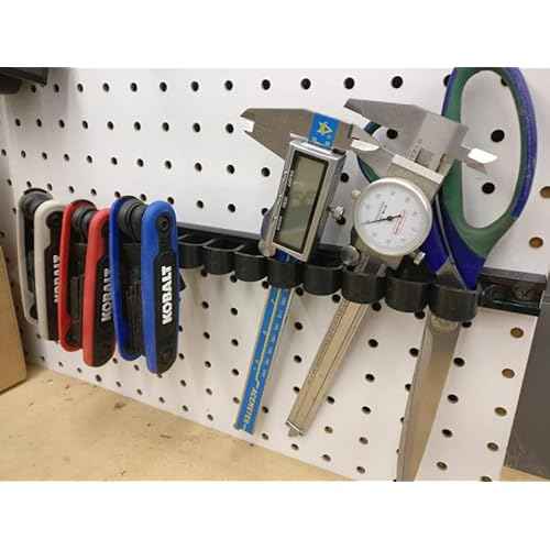 3-H Screwdriver Organizer,6 Pack Screwdriver Holder,Tool Holder,Tool Organizer Wall Mount for Wrench Plier Screwdriver Organization for Craftsman Gift