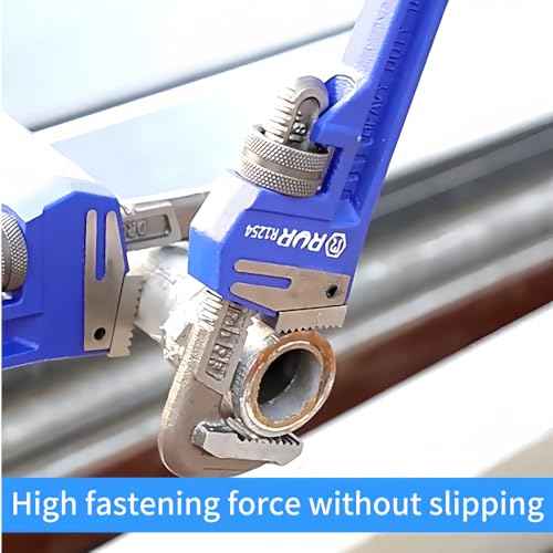 14 Inch Pipe Wrench | Plumbers Wrench, Heavy Duty Plumbing Tools | Forged from High Carbon Steel | Suitable for Water Pipes, Plumbing, Fire Protection Pipe Tools