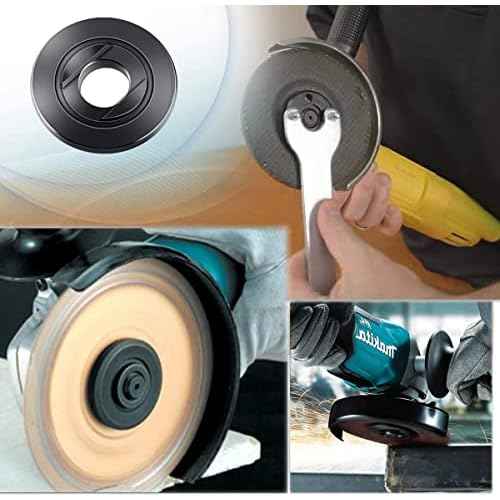 4.5" 5" 5/8-11 Angle Grinder Wrench Spanner Metal Lock Nut for Dewalt Makita 224399-1 224568-4 193465-4 Black & Decker Ryob