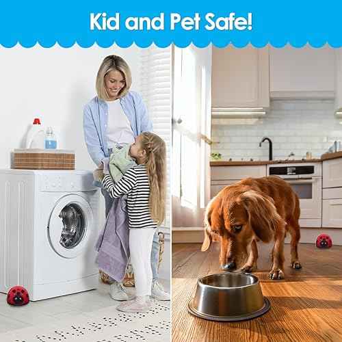 Water Leak Monitoring Sensor with Alarm 3 Pack - Leak Bug Electronic Water & Flood Leak Detector - Detects as Little as 1/32" of Water - Overflow Alert Sensor Beeps Loudly When Water is Detected