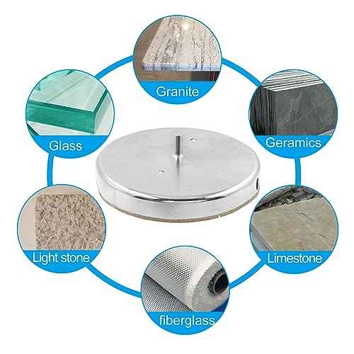 7-1/4 Inch Diamond Drill Bits, Glass Tile Hole Saw, Suitable for Ceramic, Glass, Tile, Porcelain, Marble