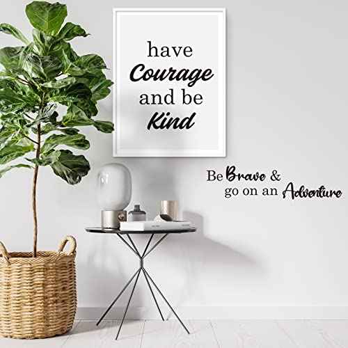 Inspirational Wall Decals Quotes, Motivational Affirmation Wall Stickers, Vinyl Quotes Stickers, Peel & Stick Positive Sayings for Bedroom/Living Room/Bathroom/Office Wall D?cor