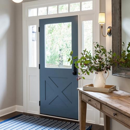 CAX Navy Blue Peel and Stick Wallpaper 15.7"x118" Dark Blue Contact Paper Matte Navy Blue Self-Adhesive Wallpaper Solid Color Waterproof Wall Paper for Cabinets Furniture Renovate Wall Covering
