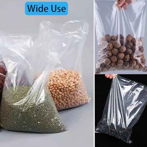 Paint Sprayer Cup Liners 50 Pcs Clear Spray Gun Bags Sprayer Cup Canister Liners for HVLP Wagner Paint Sprayer Parts Accessories Compatible with Most Spray Guns (7.8 x 11.8 Inch)