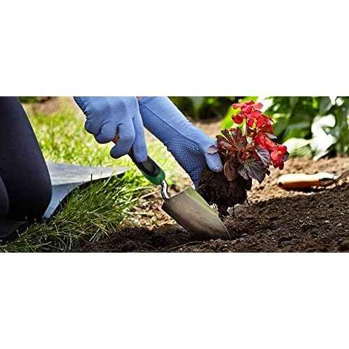 Edward Tools Bend-Proof Garden Trowel - Heavy Duty Polished Stainless Steel - Rust Resistant Oversized Garden Hand Shovel for Quicker Work - Digs Through Rocky/Heavy soils - Comfort Grip (1)