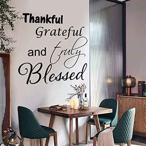 Bible Verse Wall Decals - Vinyl Quotes Stickers Inspirational Peel & Stick Decor for Living Room, Bedroom, Office, Bathroom