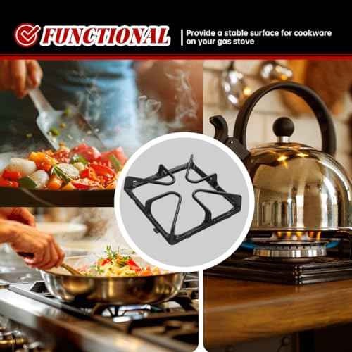WB31K10034 Cast Iron Rack Grate Replacement Parts For GE Burner Grate Stove Parts General Electric Gas Range Parts Stove Surface Top Grate