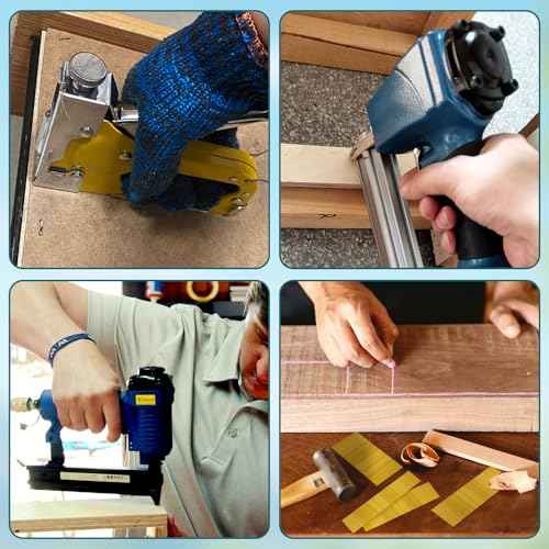 23 Gauge Pin Nails Headless Pinner Nails for 23 GA Pneumatic & Electric Pinners or Pin Nailer or Pin Nail Gun, Great for Fine Woodworking & Trim Jobs (3/8"+1/2"+5/8"+13/16"+1"-5000PCS)