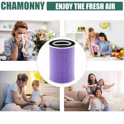 P200S/P200 Pro Pet Care Filter Replcement, Compatible with WELOV P200S/P200 Pro Air Purifier, 3-in-1 H13 True HEPA Filter and Pre-Filter, 2 Pack
