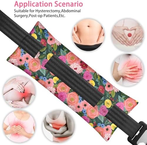 Mastectomy Pillow, Hysterectomy Pillow, Heart Pillow after Heart Surgery, Port Pillows for Chemo Patients Seatbelt C Section Pillow, Pacemaker Seatbelt Protection, Breast Cancer Gifts for Women
