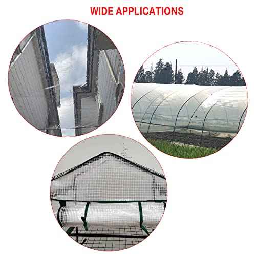 HFS(R Greenhouse Repair Tape Polyethylene Film Tape for Sealing and Seaming 3INX54FT 6 Mil
