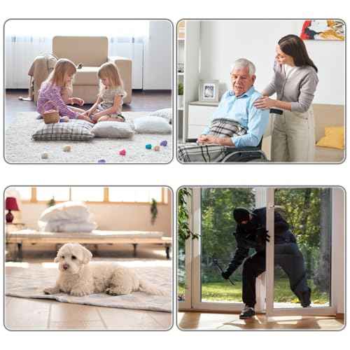 128GB Security Camera, 1080P, Bluetooth Speaker,Camera for Home Security, Motion Detection, Black