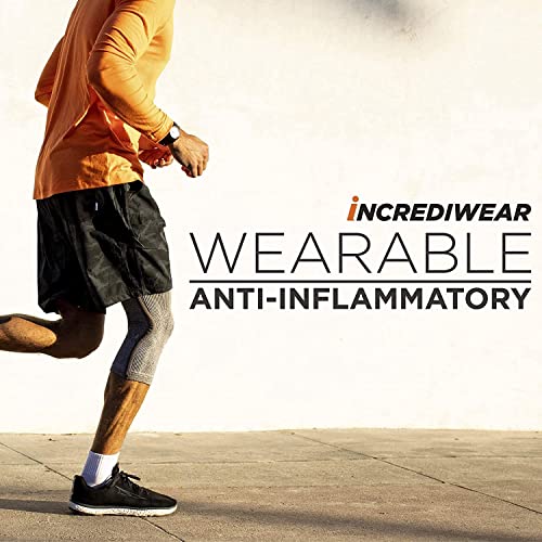 Incrediwear Back Brace - Back Support Brace for Back Pain Relief from Muscle Pain, Sciatica or a Herniated Disc, Everyday Lower Back Lumbar Support (Large)