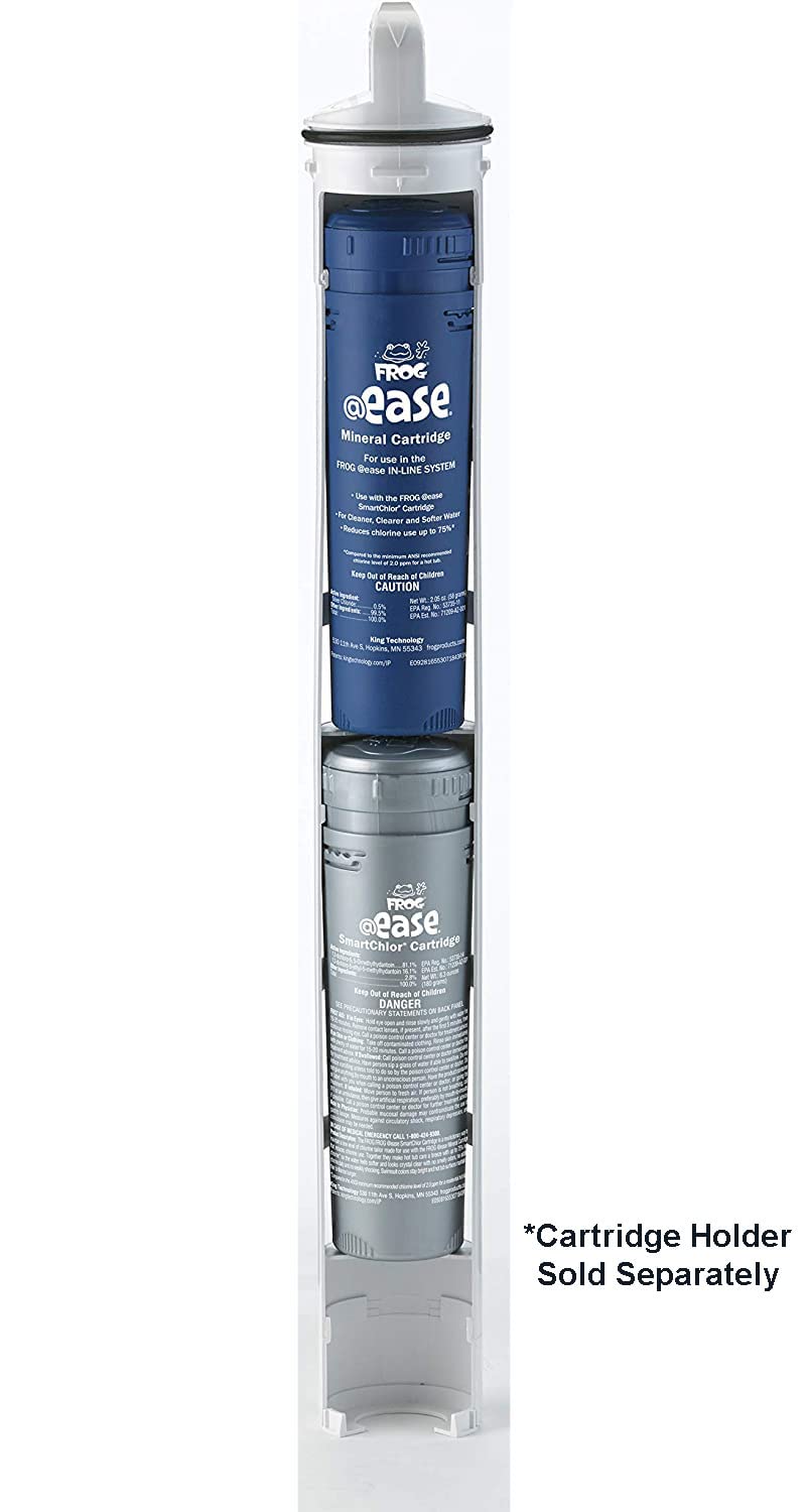 Frog @Ease in-Line SmartChlor Replacement Chlorine Cartridge 3-Pack up to 600 gallons; Hot Tub Sanitizer with No Cyanuric Acid