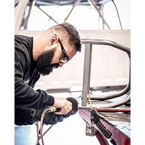 BOMBER Safety Glasses for Men, Matte Black frame with Clear Safety Lens, Non-Slip Gray Foam Lining, Guaranteed ANSI Z87+ Compliant - MA101