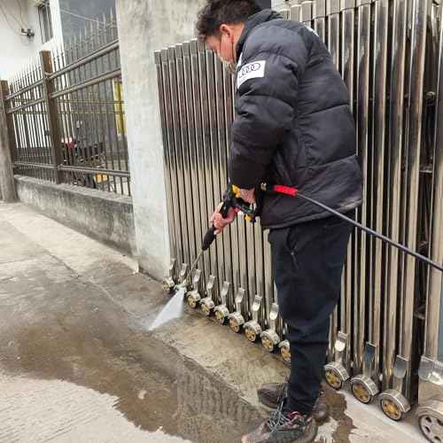GDHXW Adjustable Length High Power Washer Gun 5000PSI,with Foam Cannon and Pressure Washer Gun Accessories