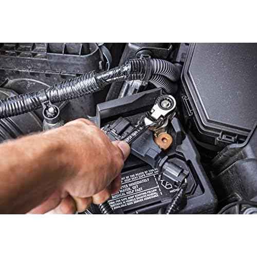 GEARWRENCH 3/8" 4 Degree Swing Arch 12 Point Flex Head Ratcheting Combination Wrench - 86743