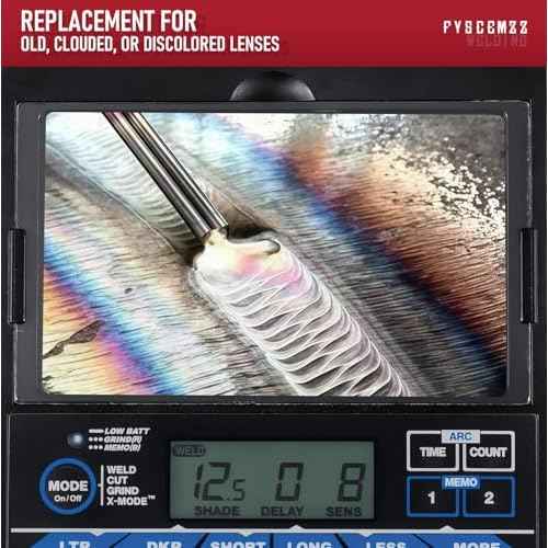 20PCS - 216326 MP-10 Elita Titenlum Front Outside Replacement Welding Helmet Clear Lens Cover