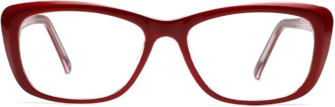 Cyxus Semi Rim Blue Light Glasses for Men Women TR90 Metal Frame UV Blocking Computer Glasses Clear Lens Square Eyewear