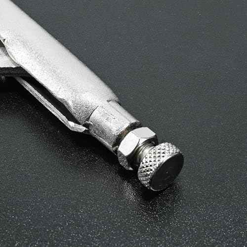 Refrigerant Recovery Plier, Refrigeration Tube Piercing Puncture Hand Tool, Refrigeration Line Steel Locking Plier for Air Conditioner Welding Tool (1/4¡± SAE Interface)