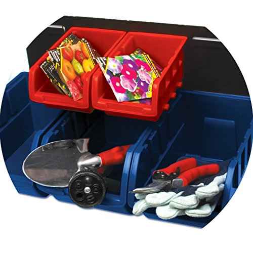 Performance Tool W5195 15pc Storage Bin Set, Great For Organizing Home, Office or Workshop