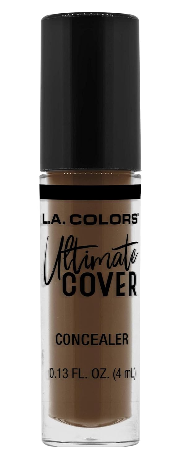 L.A. COLORS Ultimate Cover Concealer- Cafe, 0.13 Fl Oz