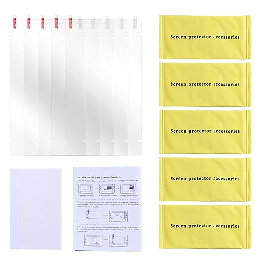 5pcs Screen Protector for M7 Pro,Protective Film for Anycubic Photon Mono M7 Pro / M7 10.1 Inches LCD Resin 3D Printers - Thickness 0.1mm