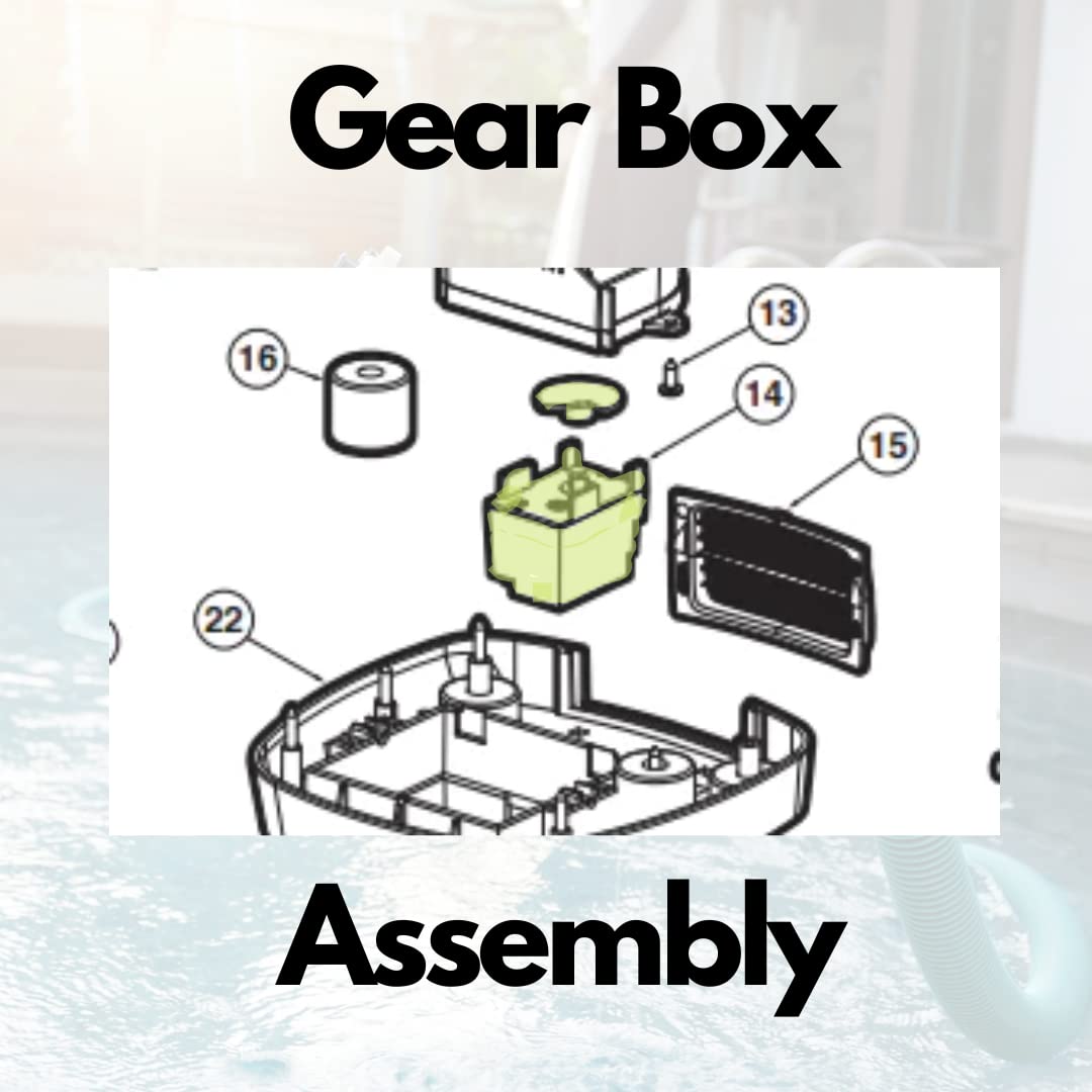 Swimables AXV408P Gear Box Assembly Replacement for Hayward Navigator Pro Automatic Pool Cleaner | Replaces HWN134 for Hayward Pool Vacuum | Compatible with 2025ADC and Hayward Navigator Pro 925ADC