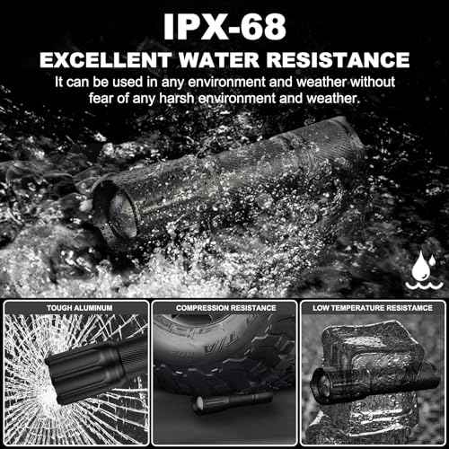 ULTRAFIRE IR Illuminator Flashlight,850nm LED IR Flashlight for Night Vision,Long Range Mini Tactical Infrared Illuminator,Focus Adjustable for Night Hunting, Observation, Search X1Pro
