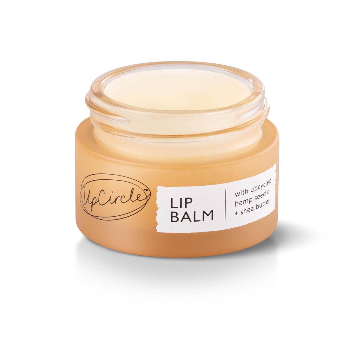 UpCircle Lip Balm with Hemp Seed Oil + Shea Butter 15ml â Hydrating + Plumping â Rosehip + Grapefruit Oil To Soothe Dry Lips - Natural, Vegan + Cruelty-Free