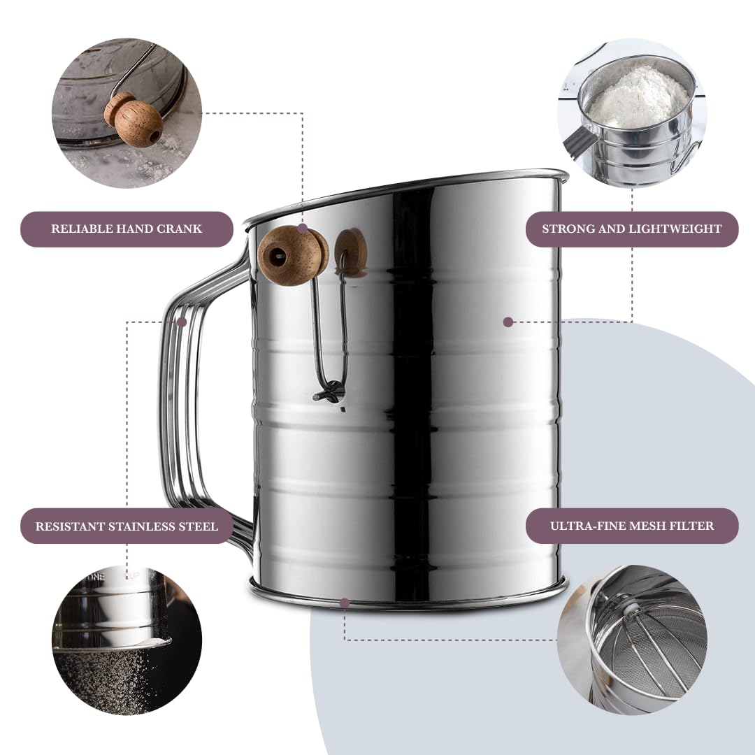 Bellemain Flour Sifter (5 Cup)