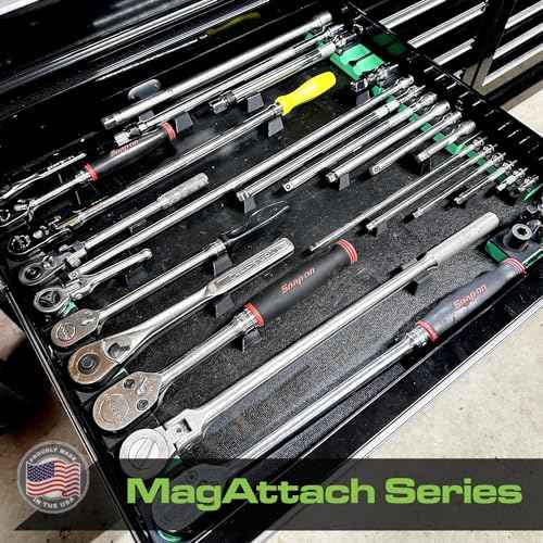 MagAttach Ratchet Organizer Kit (3 Piece Set (2-Pack), Red/Black)