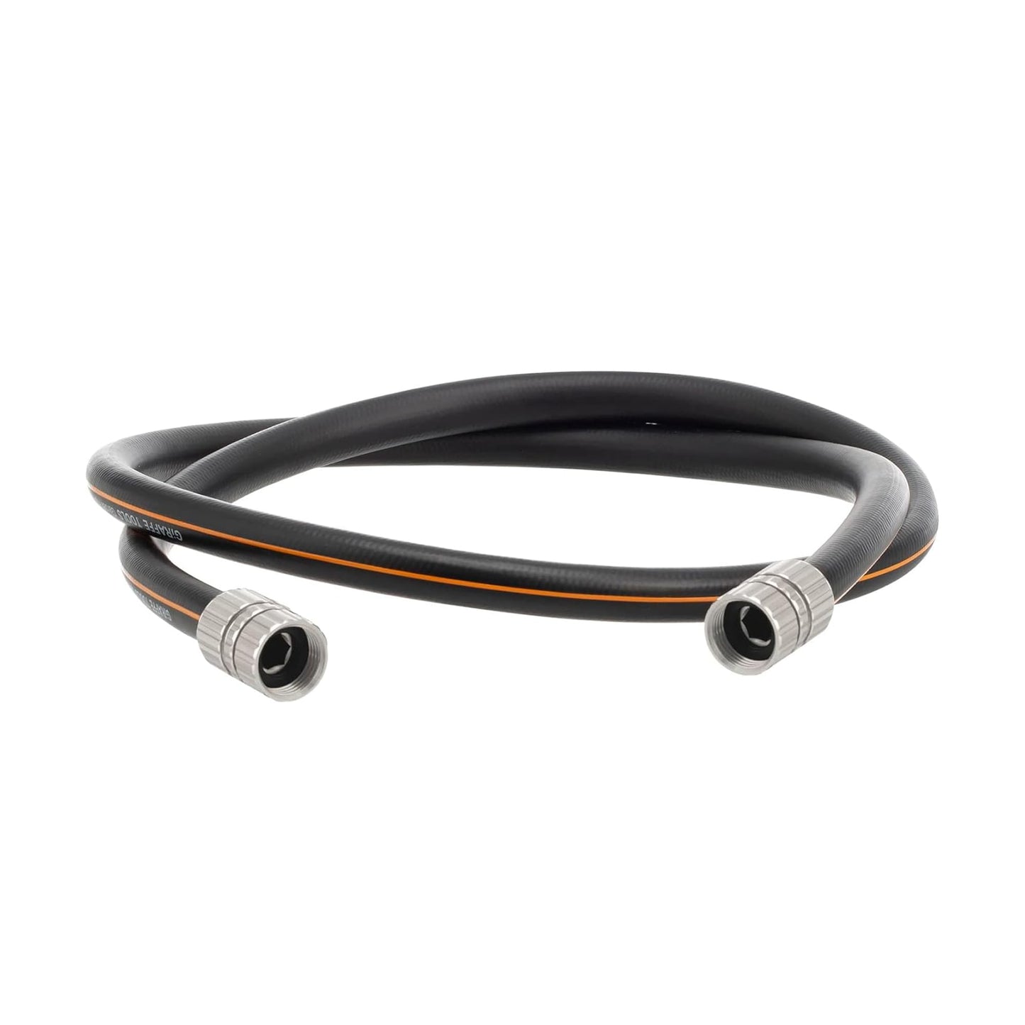 Giraffe Tools Garden Hose 5/8", Custom Length, Heavy Duty, No Kink, Flexible, Rubber Garden Hose, Leakproof Water Hose, 600 Burst PSI, 5ft Female to Female Hose